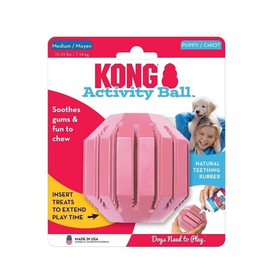 Kong Activity Ball Çok Amaçlı Yavru Köpek Oyuncağı M | SRC: Barcode: 0035585131245